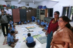 Kinder-Malunterricht Chetana , Bhubaneswar